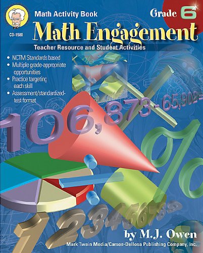 Beispielbild fr Math Engagement, Grade 6 : Teacher Resource and Student Activities zum Verkauf von Better World Books: West
