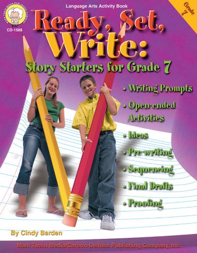 Stock image for Ready, Set, Write: Story Starters for Grade 7 for sale by Wonder Book