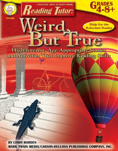 Stock image for Reading Tutor: Weird, but True, Grade Level 4-8+ for sale by Wonder Book