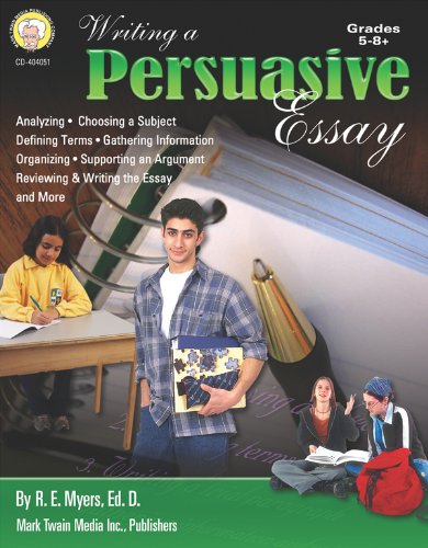 Stock image for Writing a Persuasive Essay, Grades 5 - 8 for sale by HPB-Red