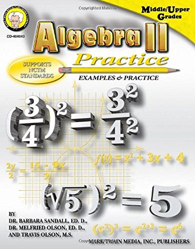Stock image for Algebra II Practice Book, Grades 7 - 8 for sale by SecondSale