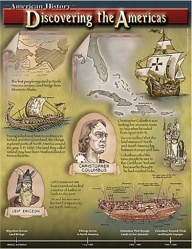 Imagen de archivo de Discovering the Americas Chart a la venta por Revaluation Books