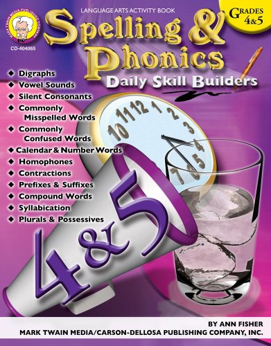 Stock image for Spelling Phonics, Grades 4 - 5 (Daily Skill Builders) for sale by Red's Corner LLC