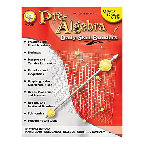 9781580374453: Pre-Algebra: Middle Grades & Up (Daily Skill Builders)