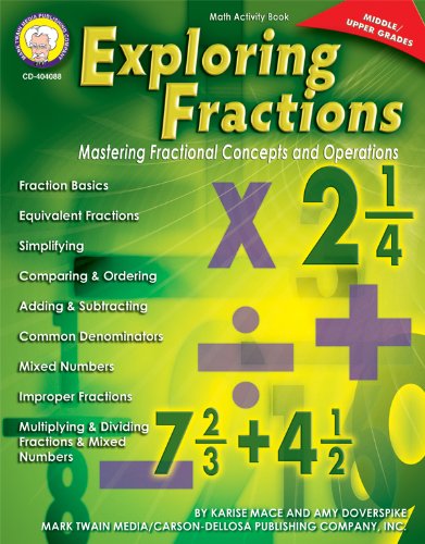 Stock image for Exploring Fractions : Mastering Fractional Concepts and Operations for sale by Better World Books