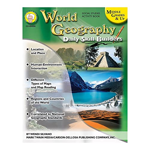 Imagen de archivo de World Geography, Middle Grades & Up (Daily Skill Builders) a la venta por HPB Inc.