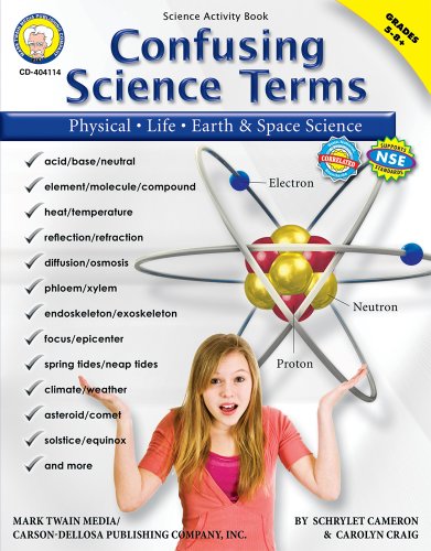 Stock image for Confusing Science Terms, Grades 5 - 12 for sale by HPB-Diamond