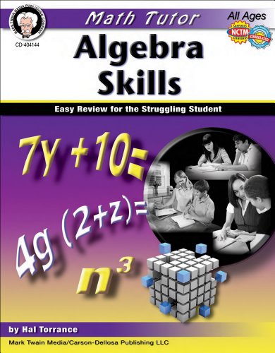 Stock image for Algebra Skills: Easy Review for the Struggling Student for sale by Revaluation Books