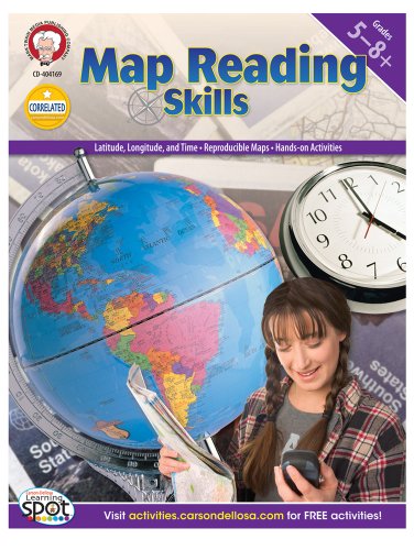 Stock image for Map Reading Skills, Grades 5-8 for sale by Better World Books