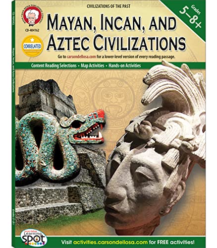 Beispielbild fr Mayan, Incan, & Aztec Civilizations, Grades 5 - 8 zum Verkauf von SecondSale