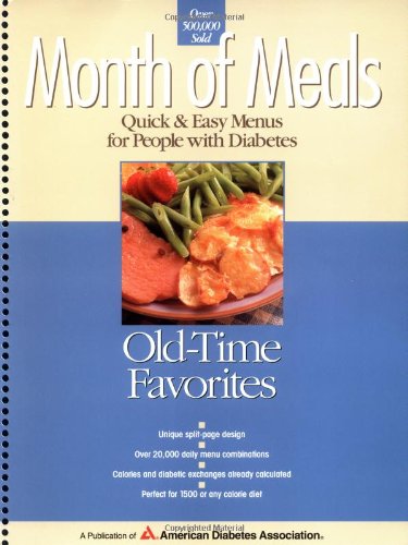 9781580400176: Month of Meals: Old-Time Favorites