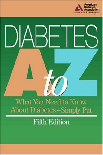 Beispielbild fr Diabetes, A-Z zum Verkauf von Wonder Book