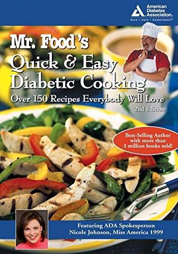 Imagen de archivo de Mr. Food's Quick and Easy Diabetic Cooking a la venta por Gulf Coast Books