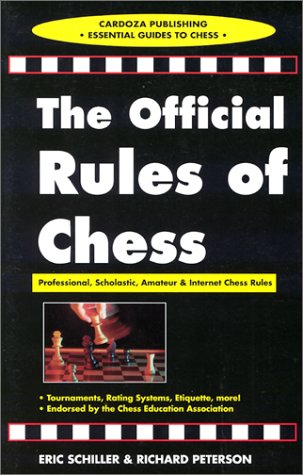 9781580420259: Official Rules of Chess: Professional, Scholastic and Internet Chess Rules