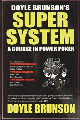 9781580420815: Doyle Brunson's Super System: A Course in Power Poker!