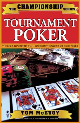 Imagen de archivo de Championship Tournament Poker a la venta por Better World Books