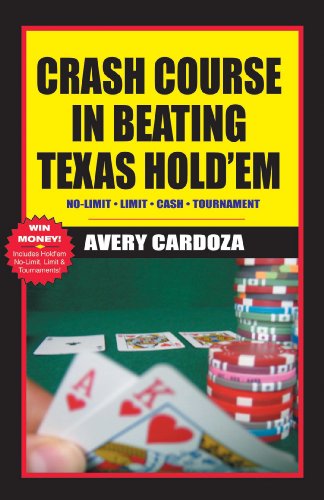 Imagen de archivo de Crash Course in Beating Texas Hold'Em a la venta por Better World Books