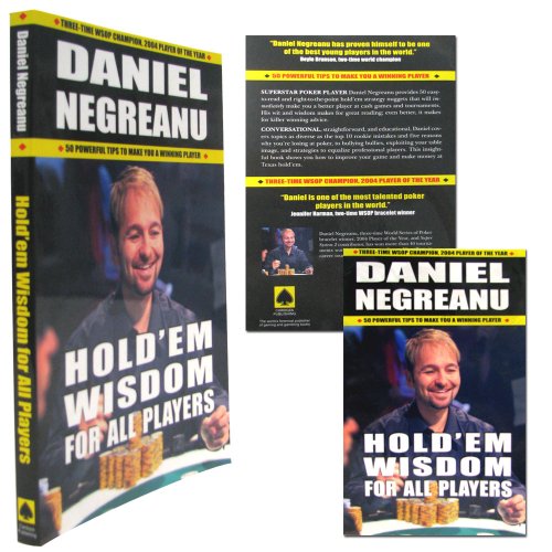 Stock image for Trademark Hold'em Wisdom for All Players Book By Daniel Negreanu Instructional (Multi) for sale by Ergodebooks