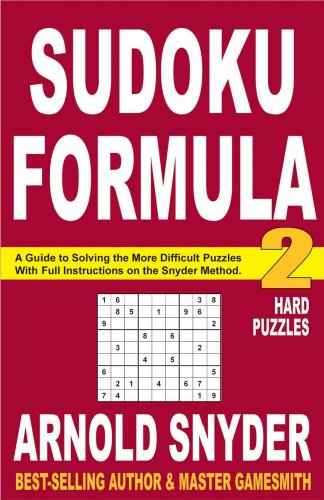 9781580422482: Sudoku Formula 2: Hard Puzzles