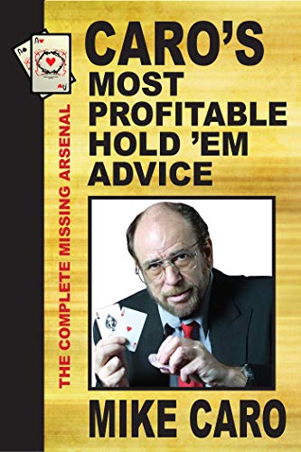 Stock image for Caro's Most Profitable Hold'em Advice for sale by SecondSale