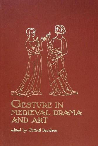 Beispielbild fr Gesture in Medieval Drama and Art (Early Drama, Art, and Music Monograph): 28 zum Verkauf von WorldofBooks