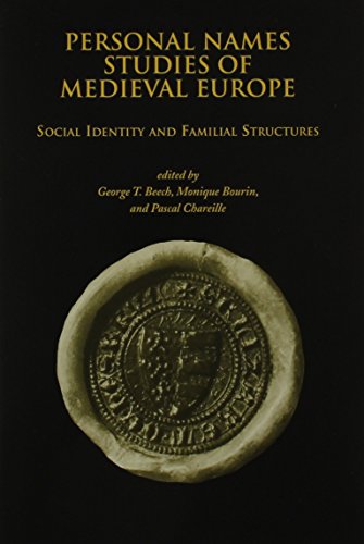 Stock image for Personal Names Studies of Medieval Europe: Social Identity and Familial Structures (Studies in Medieval Culture) for sale by Powell's Bookstores Chicago, ABAA