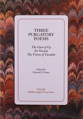 Stock image for Three Purgatory Poems: The Gast of Gy, Sir Owain, The Vision of Tundale (Teams Middle English Texts) for sale by One Planet Books