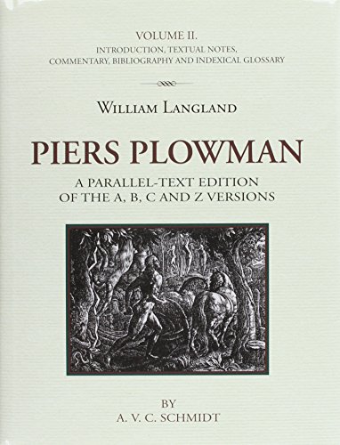 Beispielbild fr Piers Plowman: A Parallel-Text Edition of A, B, C and Z Versions zum Verkauf von Powell's Bookstores Chicago, ABAA