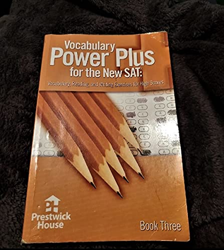 9781580492553: Vocabulary Power Plus For The New Sat: Book 3