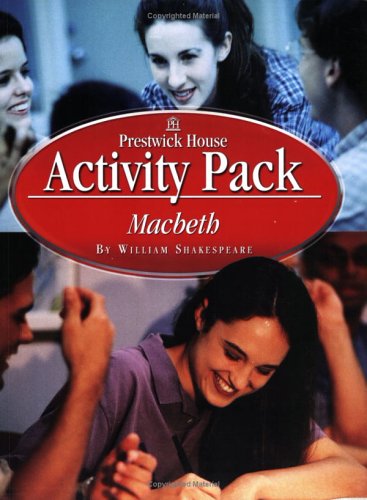 Beispielbild fr Macbeth Activity Packs zum Verkauf von BooksRun