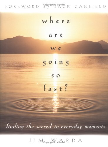 Stock image for Where Are We Going So Fast?: Finding the Sacred in Everyday Moments for sale by Jenson Books Inc