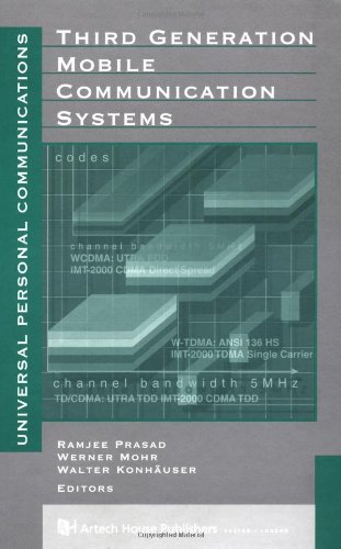 9781580530828: Third Generation Mobile Communications Systems (Artech House Universal Personal Communications)