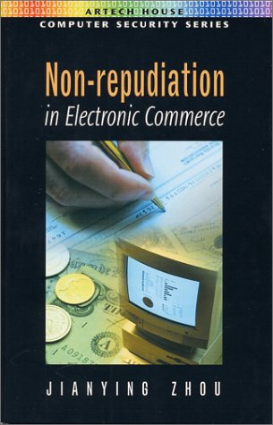 9781580532471: Non-Repudiation in Electronic Commerce