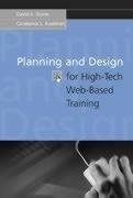 Imagen de archivo de Planning and Design for High-Tech Web-Based Training a la venta por RiLaoghaire