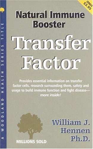Beispielbild fr Transfer Factor: Natural Immune Booster zum Verkauf von AwesomeBooks