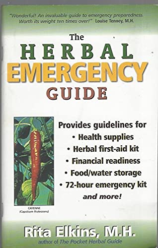 Imagen de archivo de The herbal Emergency Guide a la venta por Hawking Books