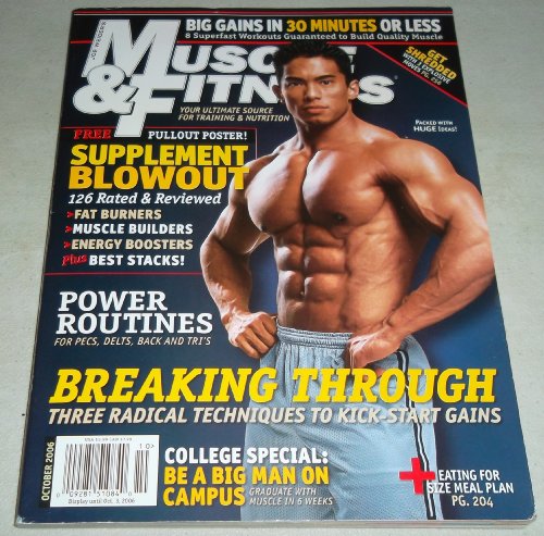 Muscle Fitness October 2006 Issue Editors Of Muscle Fitness