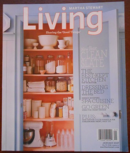 Imagen de archivo de Martha Stewart Living, January 2007 Issue a la venta por Hawking Books