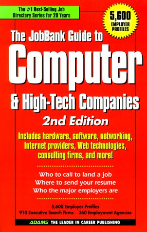 9781580621397: The Jobbank Guide to Computer & High-Tech Companies (JOBBANK GUIDE TO COMPUTER AND HIGH TECH COMPANIES)