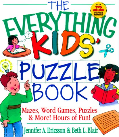 Beispielbild fr The Everything Kids' Puzzle Book (Everything Kids') zum Verkauf von Wonder Book