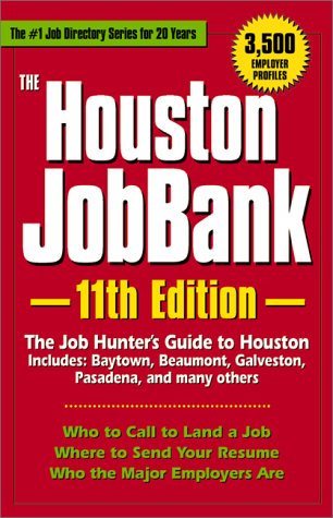 Stock image for The Houston Jobbank(11th Edition) for sale by Ann Becker