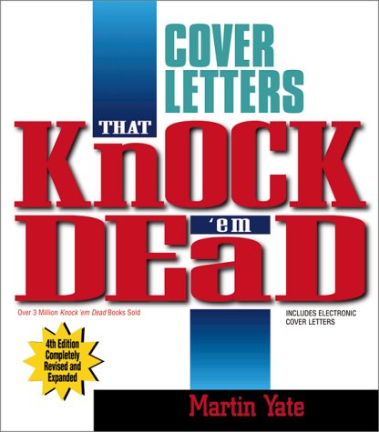 Cover Letters That Knock 'Em Dead (9781580624237) by Yate CPC, Martin