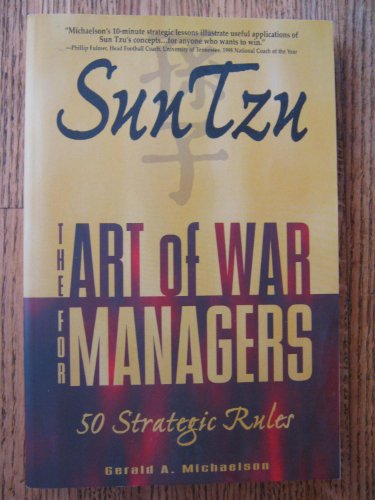 Beispielbild für Sun Tzu: The Art of War for Managers; 50 Strategic Rules zum Verkauf von SecondSale