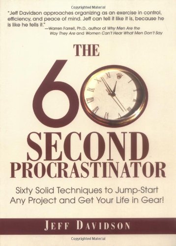 9781580629232: 60 Second Procrastinator
