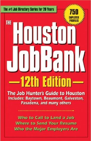 Stock image for The Houston Job Bank for sale by HPB-Diamond