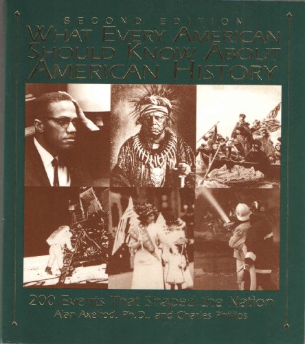 Imagen de archivo de What Every Amercian Should Know about American History: 200 Events That Shaped the Nation (What Every American Should Know about American History) a la venta por Wonder Book