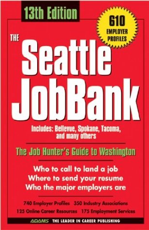 9781580629584: Seattle Job Bank 13th Edition (Jobbank Series)