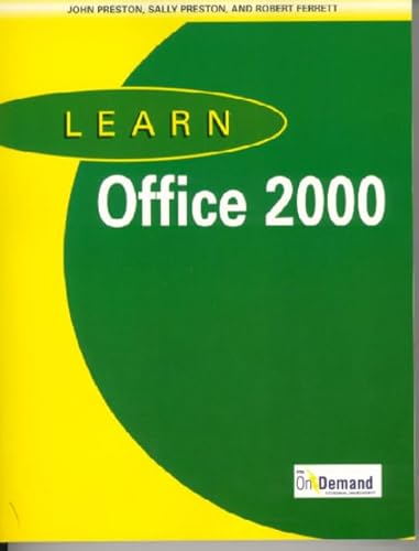 Learn Office 2000 (9781580762632) by Preston, John