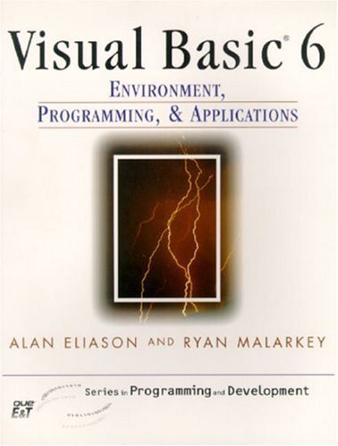 Stock image for Visual Basic 6.0: Environment, Programming and Applications for sale by SecondSale