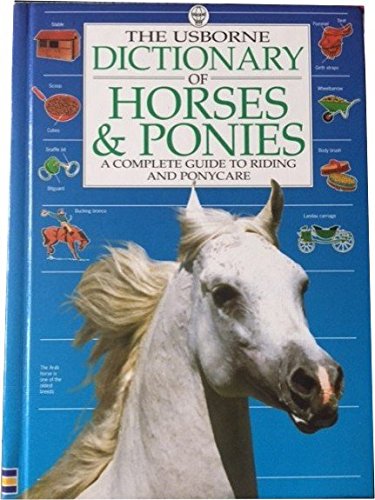 Stock image for The Usborne Dictionary of Horses Ponies (Dictionary of Horses Ponies Series) for sale by Front Cover Books